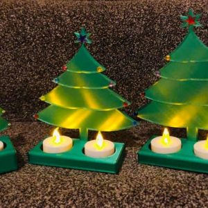 Christmas Tree Tealigh Holder